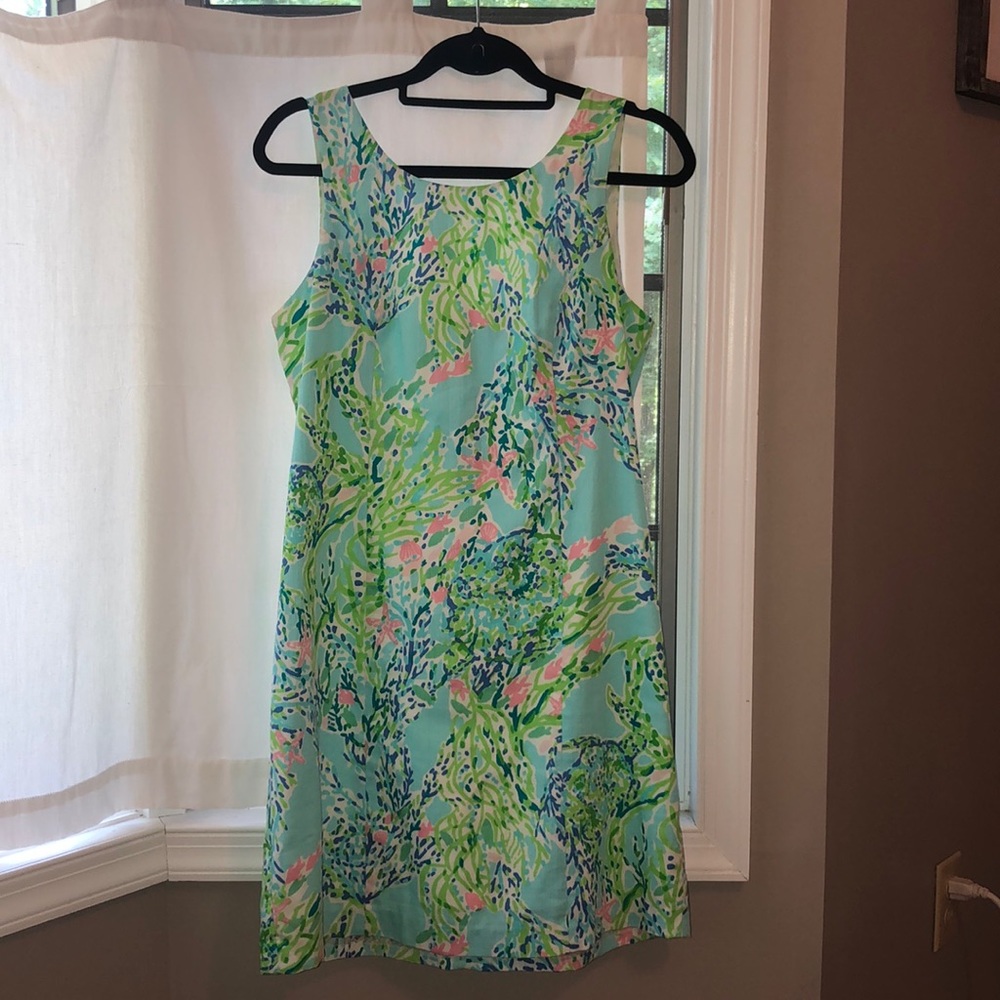 Lily Pulitzer Coral Pattern Dress